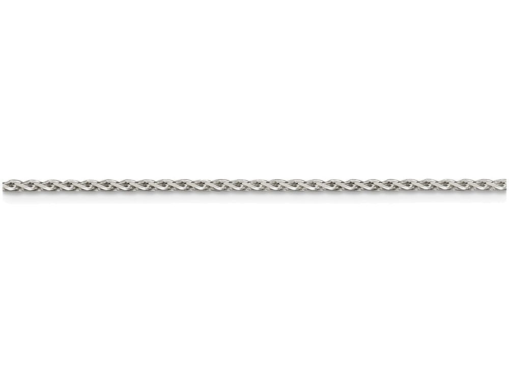 FJC Finejewelers 16 Inch Sterling Silver 1.5mm bright-cut Spiga Chain Necklace