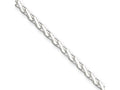 FJC Finejewelers 16 Inch Sterling Silver 2mm bright-cut Spiga Chain Necklace