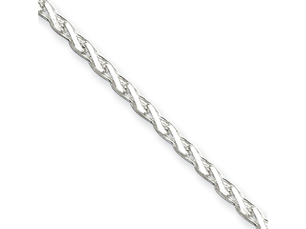 FJC Finejewelers 16 Inch Sterling Silver 2mm bright-cut Spiga Chain Necklace