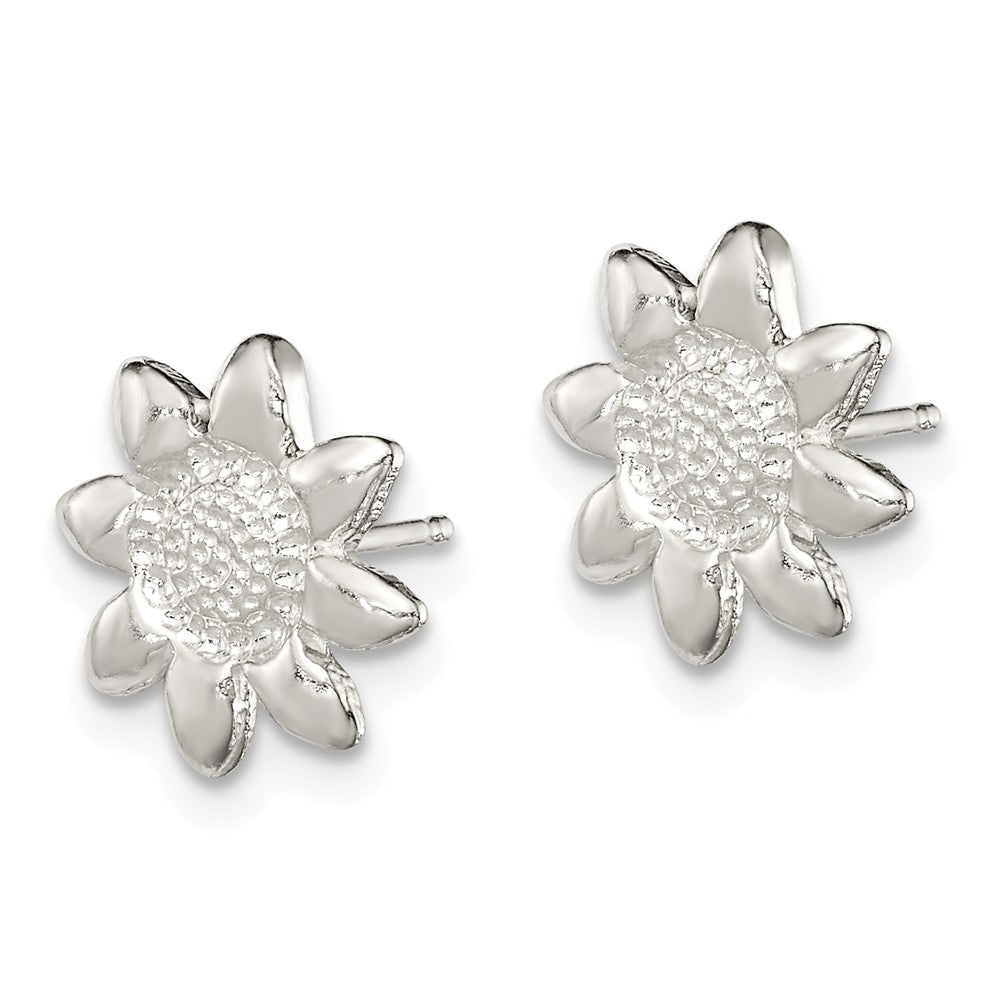 FJC Finejewelers Sterling Silver Flower Mini Earrings