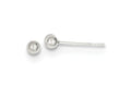 FJC Finejewelers Sterling Silver Polished 3mm Ball Earrings