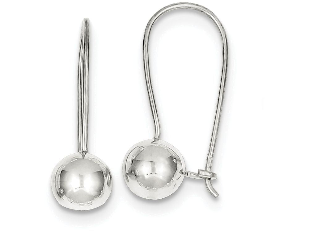 FJC Finejewelers Sterling Silver 8mm Ball Earrings