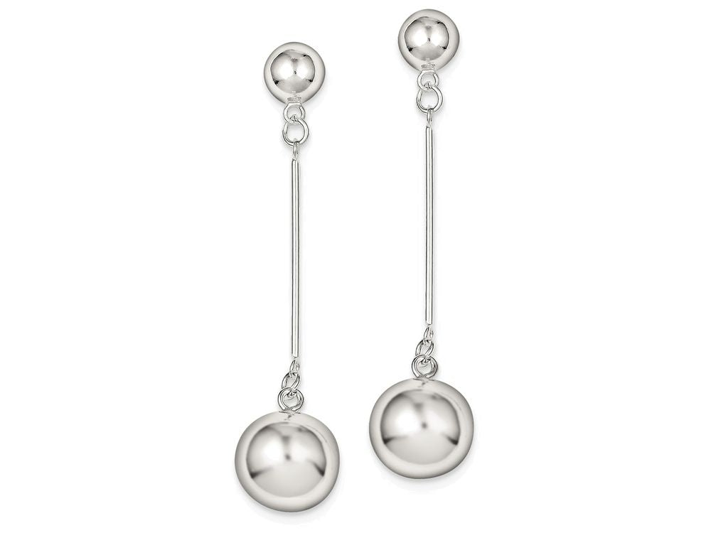 FJC Finejewelers Sterling Silver 14mm Ball Earrings