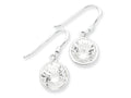 FJC Finejewelers Sterling Silver Round Clear Cubic Zirconia Earrings