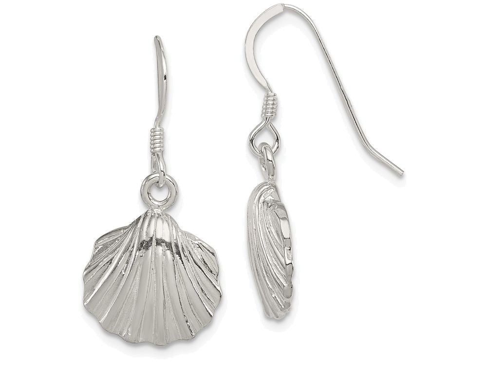 FJC Finejewelers Sterling Silver Shell Earrings