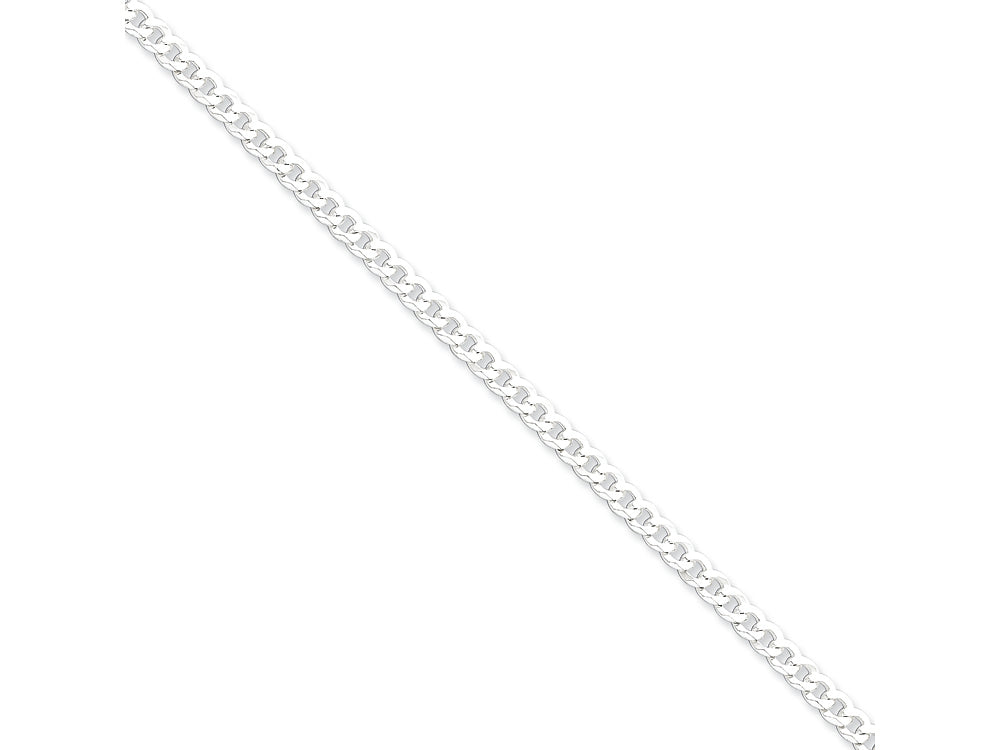 FJC Finejewelers 16 Inch Sterling Silver 4mm Curb Chain Necklace