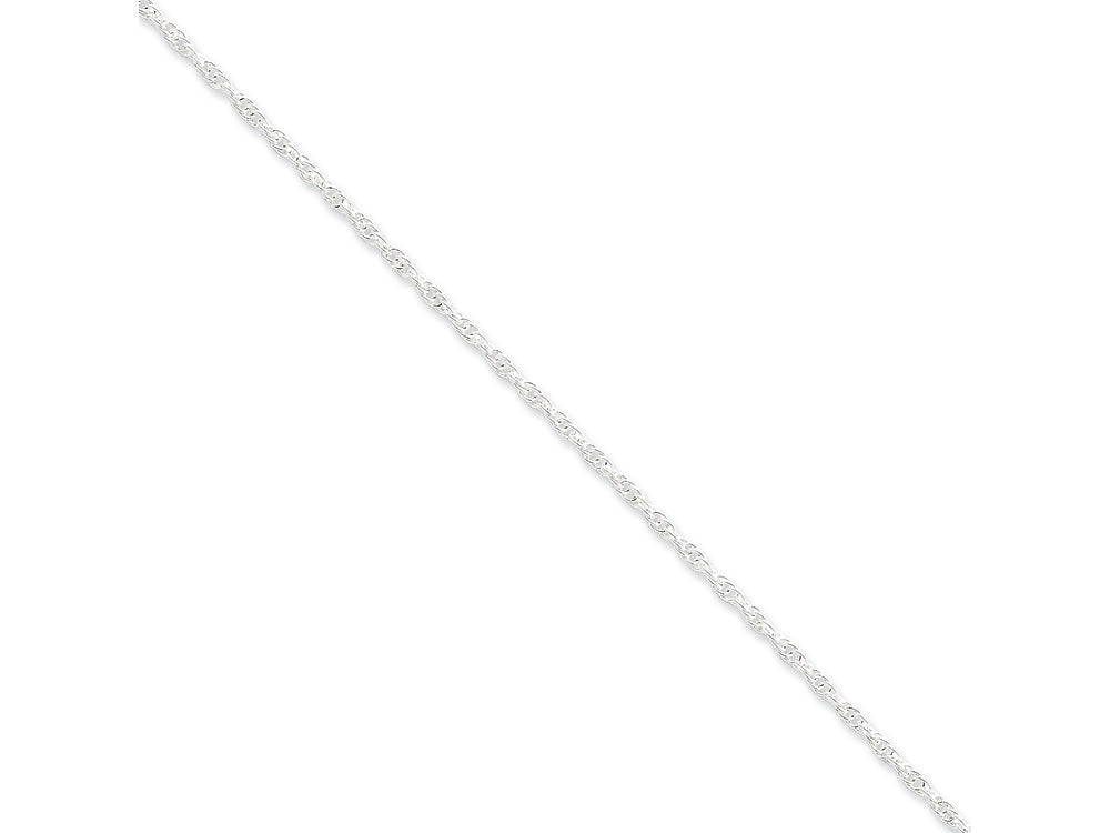 FJC Finejewelers 16 Inch Sterling Silver Loose Rope Chain Necklace