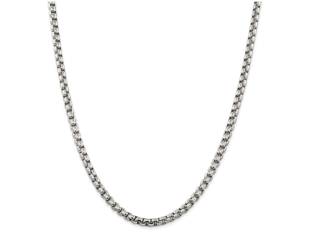 FJC Finejewelers 18 Inch Sterling Silver 5.20mm Round Box Chain Necklace
