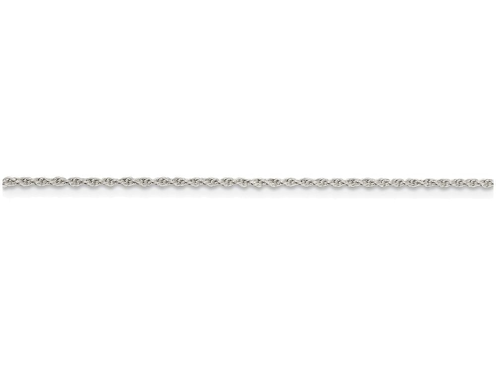 FJC Finejewelers 16 Inch Sterling Silver 1.3mm Loose Rope Chain Necklace
