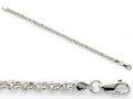 Amore LaVita Sterling Silver 4.75mm Half Round Belcher Bracelet 8 inches