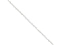 FJC Finejewelers Sterling Silver 3.5mm Fancy Heart Link Necklace