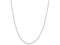 FJC Finejewelers 16 Inch Sterling Silver 2.25mm Oval Cable Chain Necklace