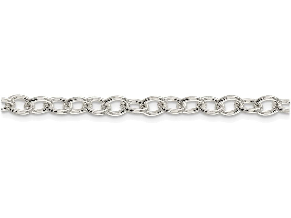 FJC Finejewelers 16 Inch Sterling Silver 5.75mm Oval Cable Chain Necklace