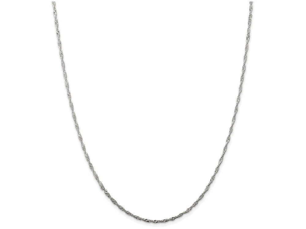 FJC Finejewelers 16 Inch Sterling Silver 1.75mm Singapore Chain Necklace