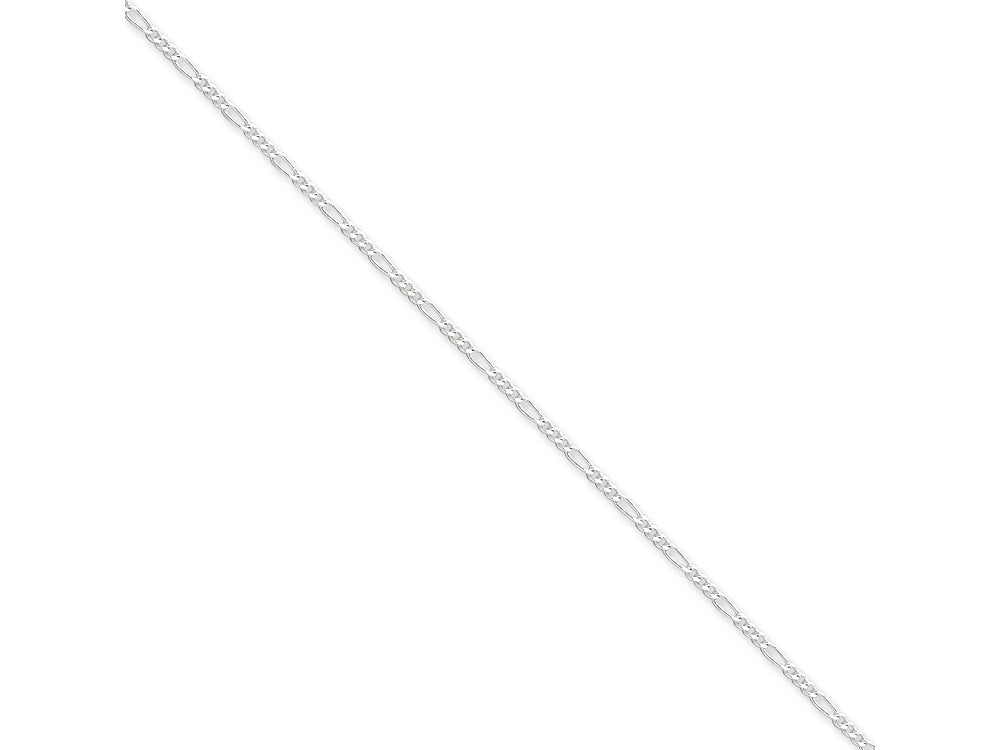 FJC Finejewelers 10 Inch Sterling Silver 1.75mm Figaro Chain Ankle Bracelet