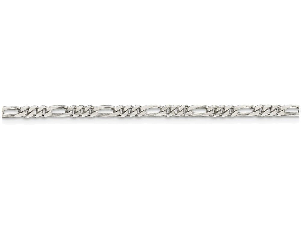 FJC Finejewelers 10 Inch Sterling Silver 3mm Figaro Chain Ankle Bracelet