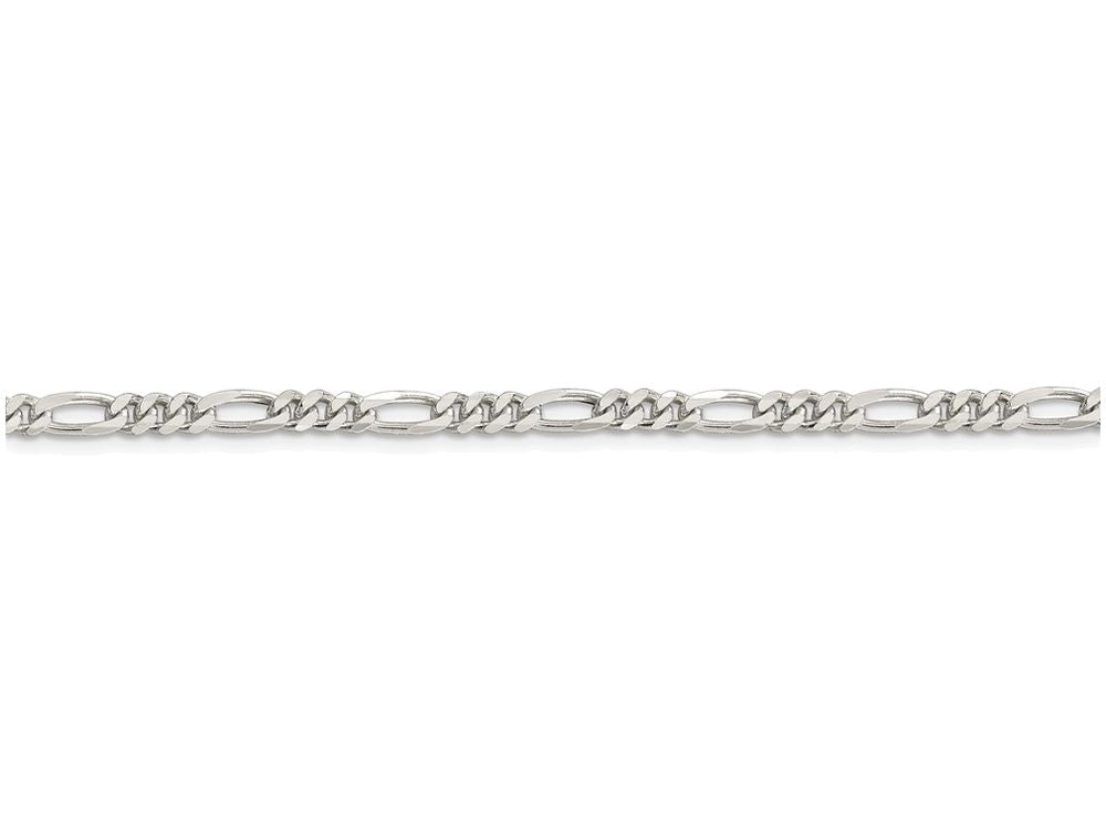 FJC Finejewelers 18 Inch Sterling Silver 4mm Figaro Chain Necklace