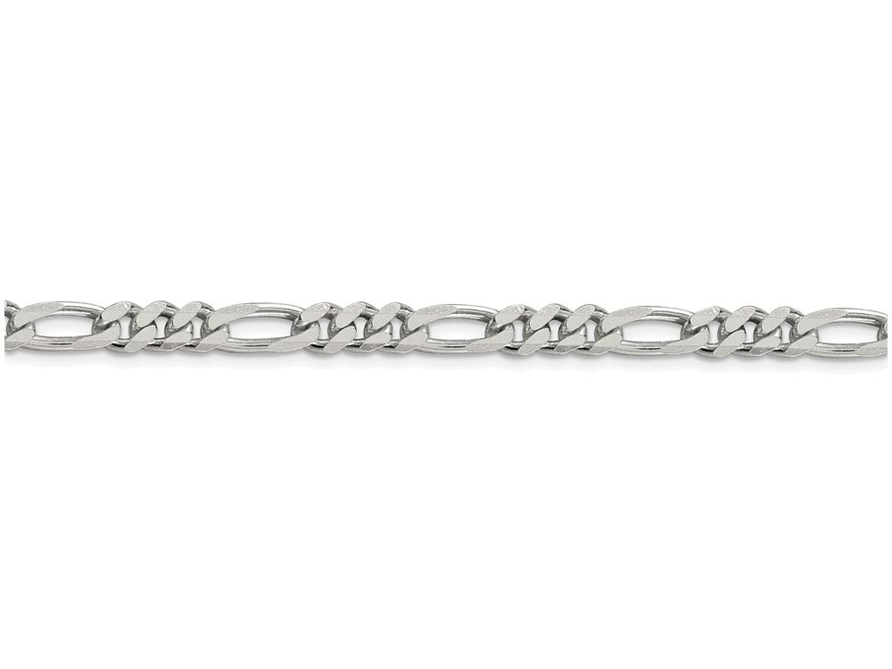 FJC Finejewelers 16 Inch Sterling Silver 5.25mm Figaro Chain Necklace