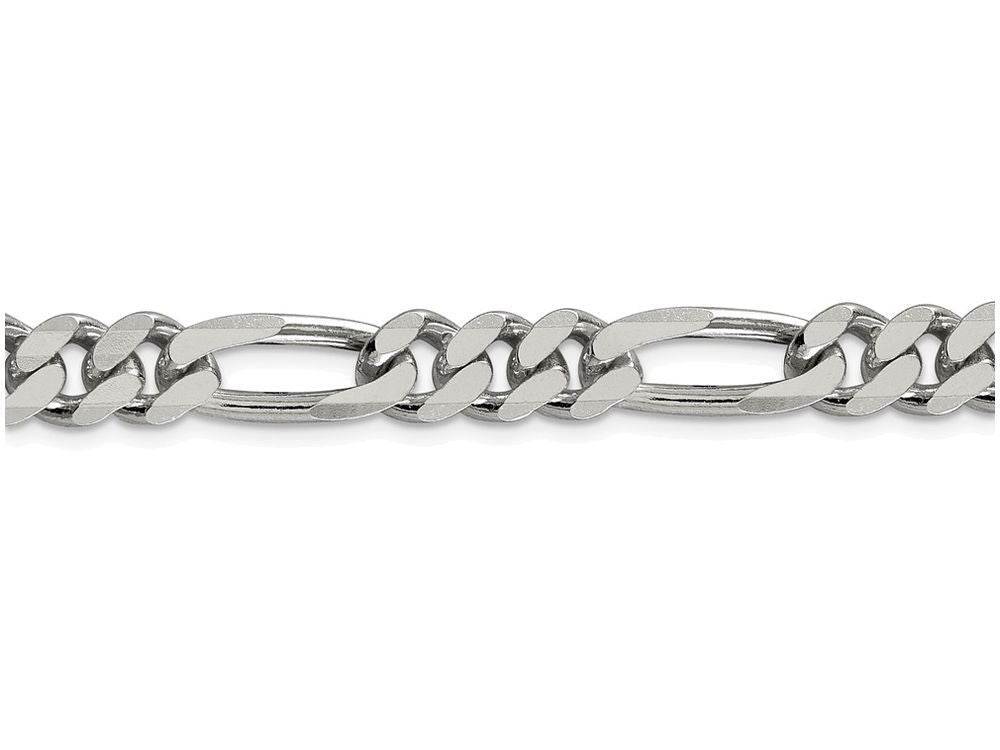 FJC Finejewelers 16 Inch Sterling Silver 7.75mm Figaro Chain Necklace