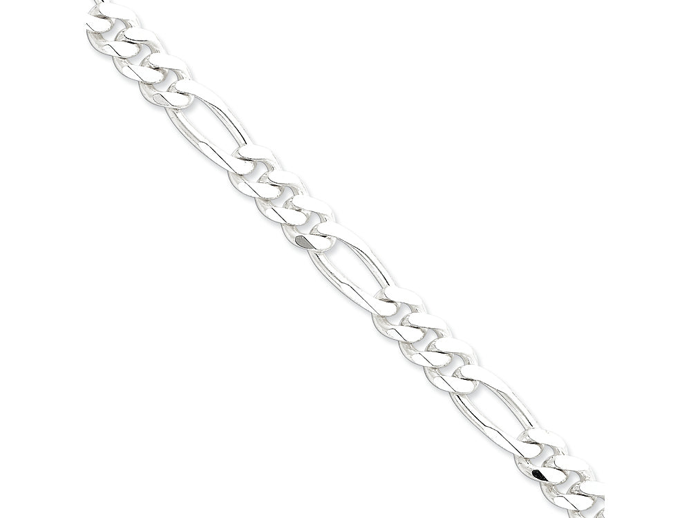 FJC Finejewelers 18 Inch Sterling Silver 9mm Figaro Chain Necklace