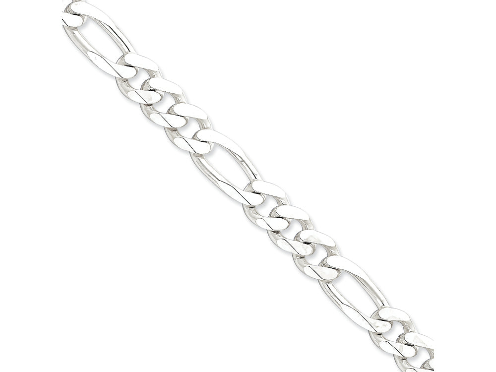 FJC Finejewelers 18 Inch Sterling Silver 10.75mm Figaro Chain Necklace
