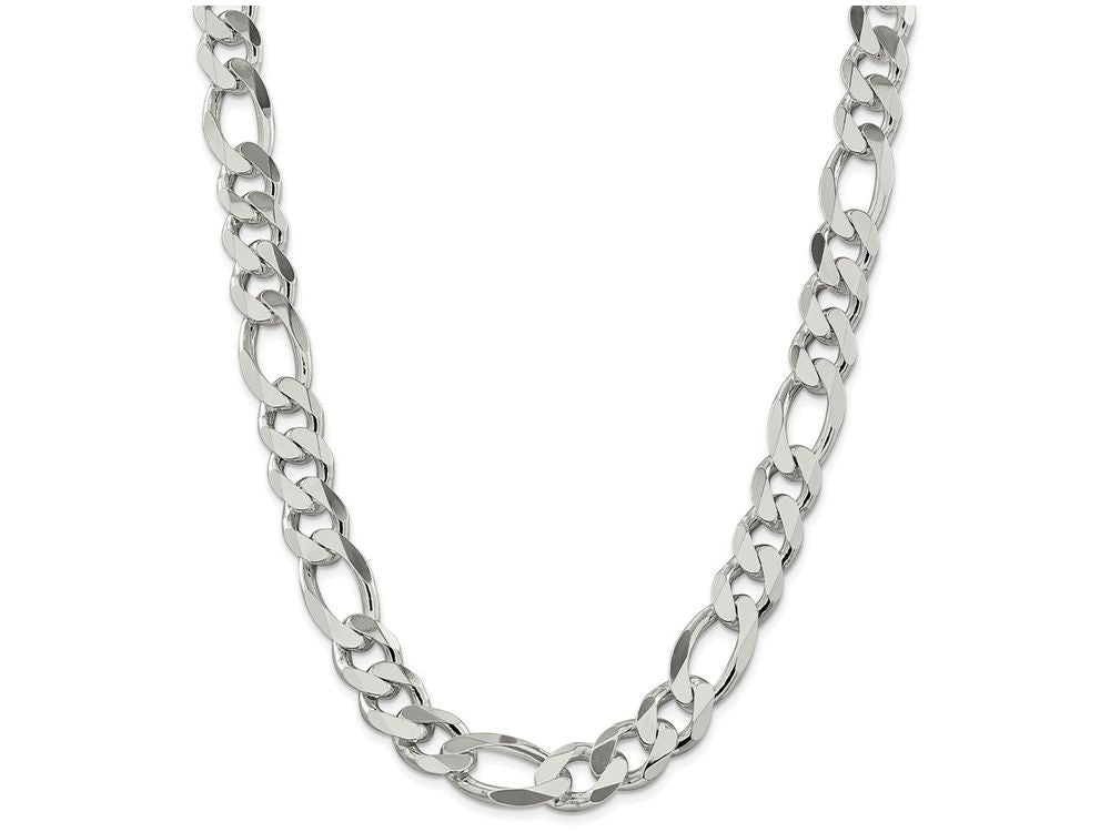 FJC Finejewelers 20 Inch Sterling Silver 12.75mm Figaro Chain Necklace