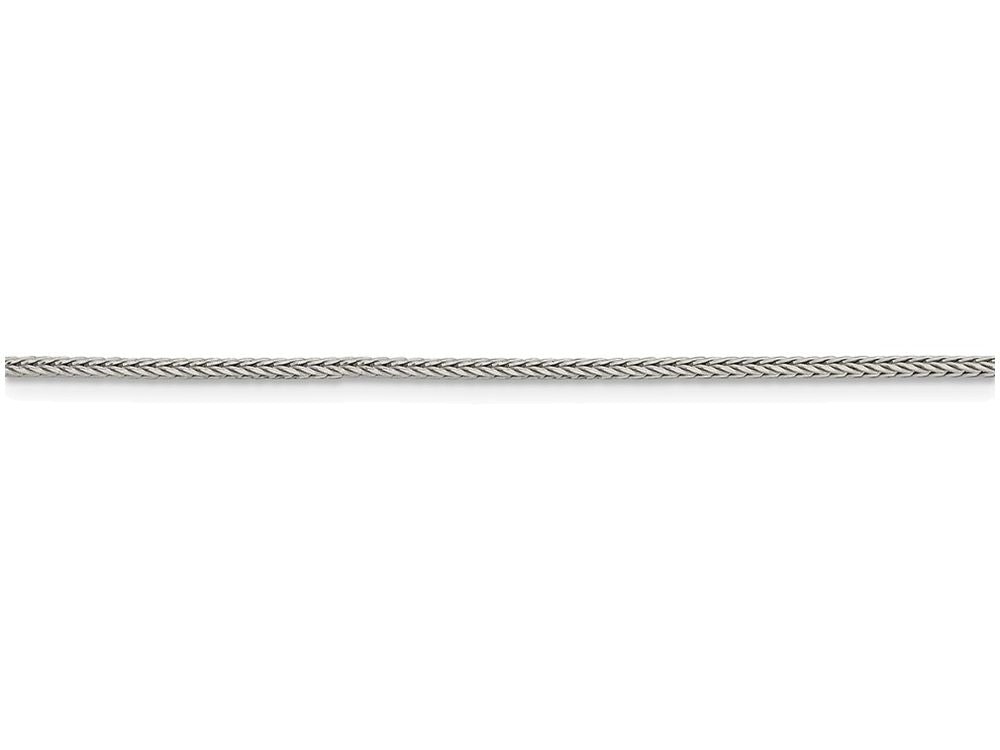 FJC Finejewelers 16 Inch Sterling Silver 1.45mm bright-cut Franco Chain Necklace