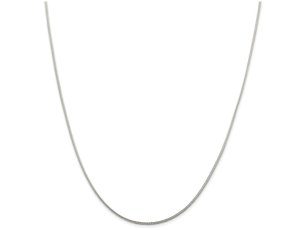 FJC Finejewelers 16 Inch Sterling Silver 1.45mm bright-cut Franco Chain Necklace