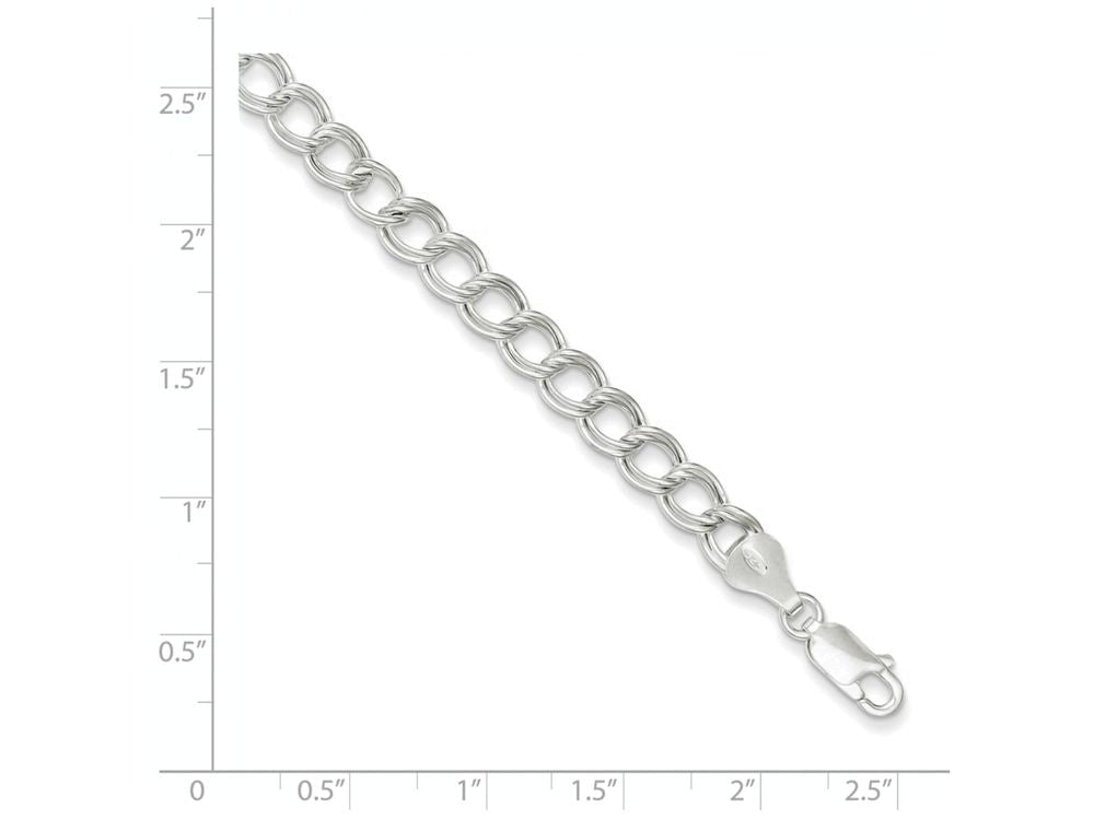 FJC Finejewelers Sterling Silver Charm Bracelet