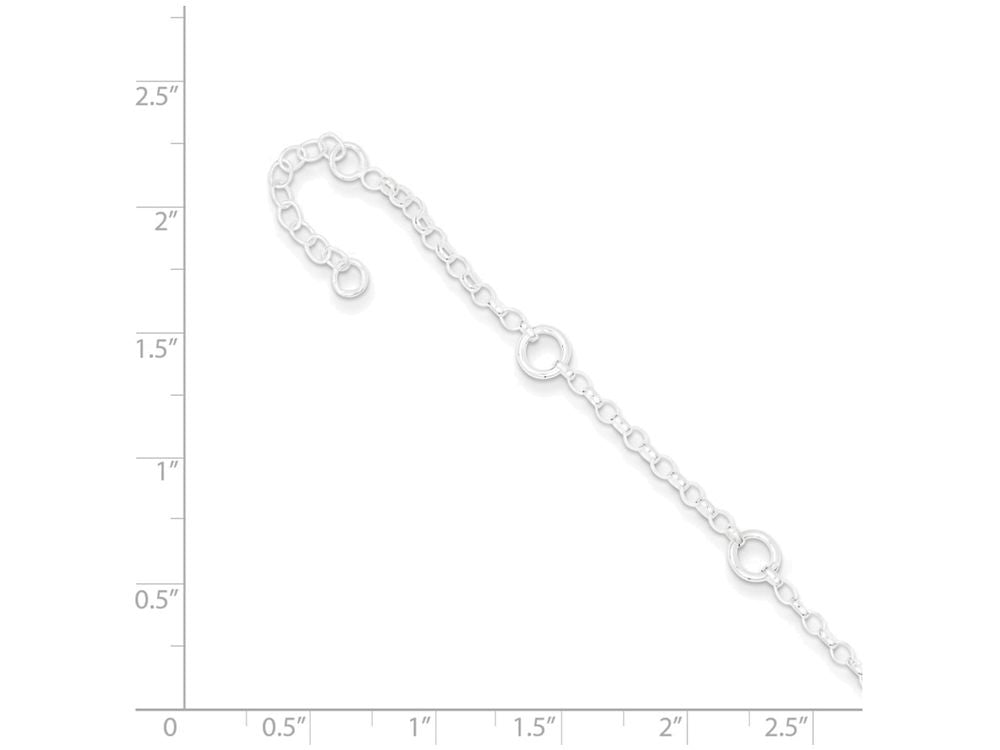 FJC Finejewelers Sterling Silver Fancy Child's Bracelet
