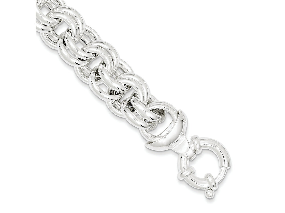 FJC Finejewelers Sterling Silver Fancy Link Bracelet