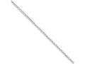 FJC Finejewelers Sterling Silver 2mm Rolo Chain Anklet