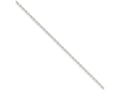 FJC Finejewelers Sterling Silver 1.3mm Singapore Chain Anklet