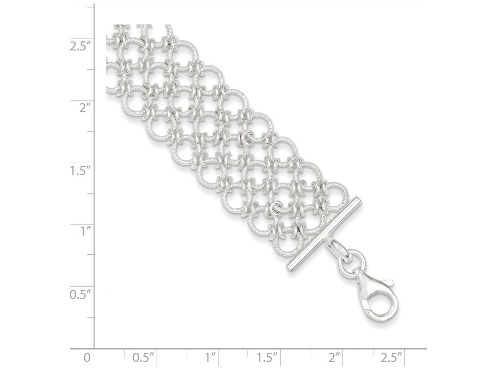 FJC Finejewelers Sterling Silver Bracelet