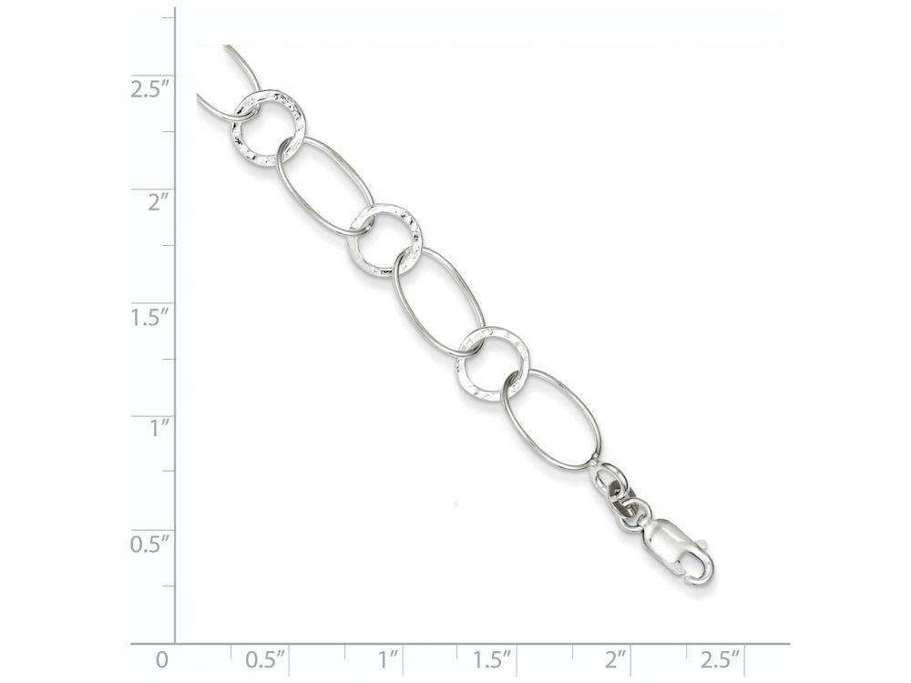 FJC Finejewelers Sterling Silver Fancy Bracelet