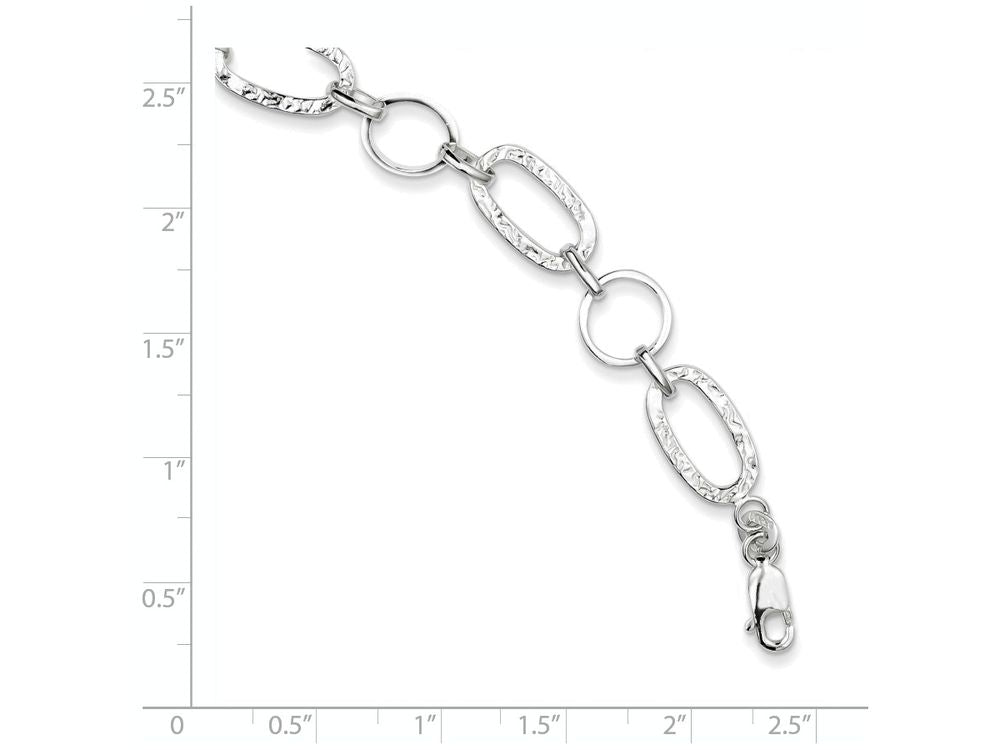 FJC Finejewelers Sterling Silver Circle Bracelet