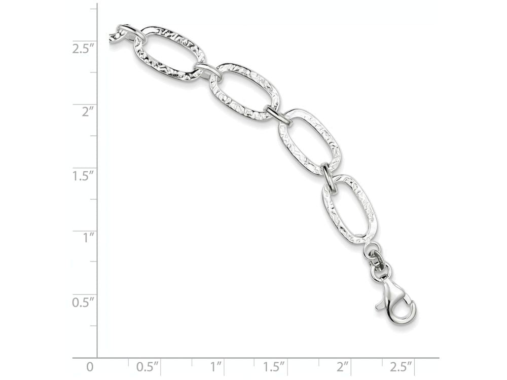 FJC Finejewelers Sterling Silver Fancy Bracelet