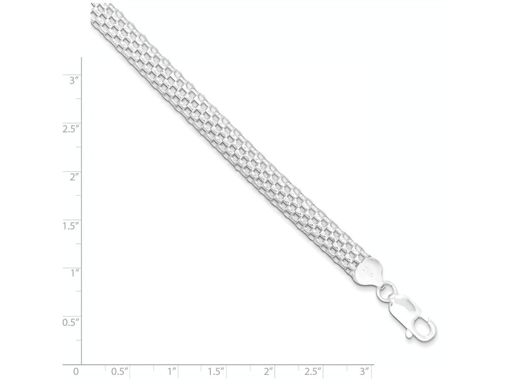 FJC Finejewelers Sterling Silver Mesh Bracelet