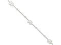 FJC Finejewelers Sterling Silver Polished Elephant With 2in Ext. Anklet