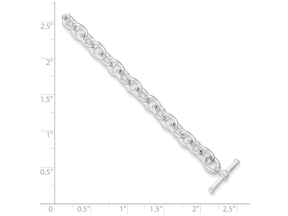 FJC Finejewelers Sterling Silver Toggle Link Bracelet