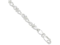 FJC Finejewelers Sterling Silver Polished Fancy Link Bracelet