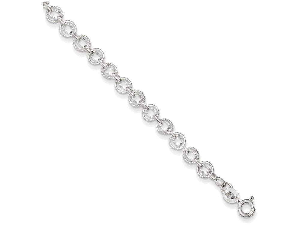 FJC Finejewelers Sterling Silver Fancy Bracelet