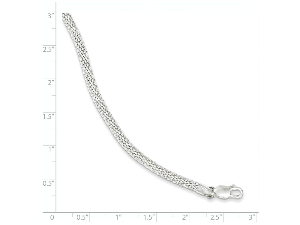FJC Finejewelers Sterling Silver Fancy 3.50mm Bracelet