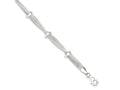FJC Finejewelers Sterling Silver Mesh Fancy Bracelet