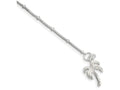 FJC Finejewelers Sterling Silver 10inch Solid Polished Palm Tree Anklet