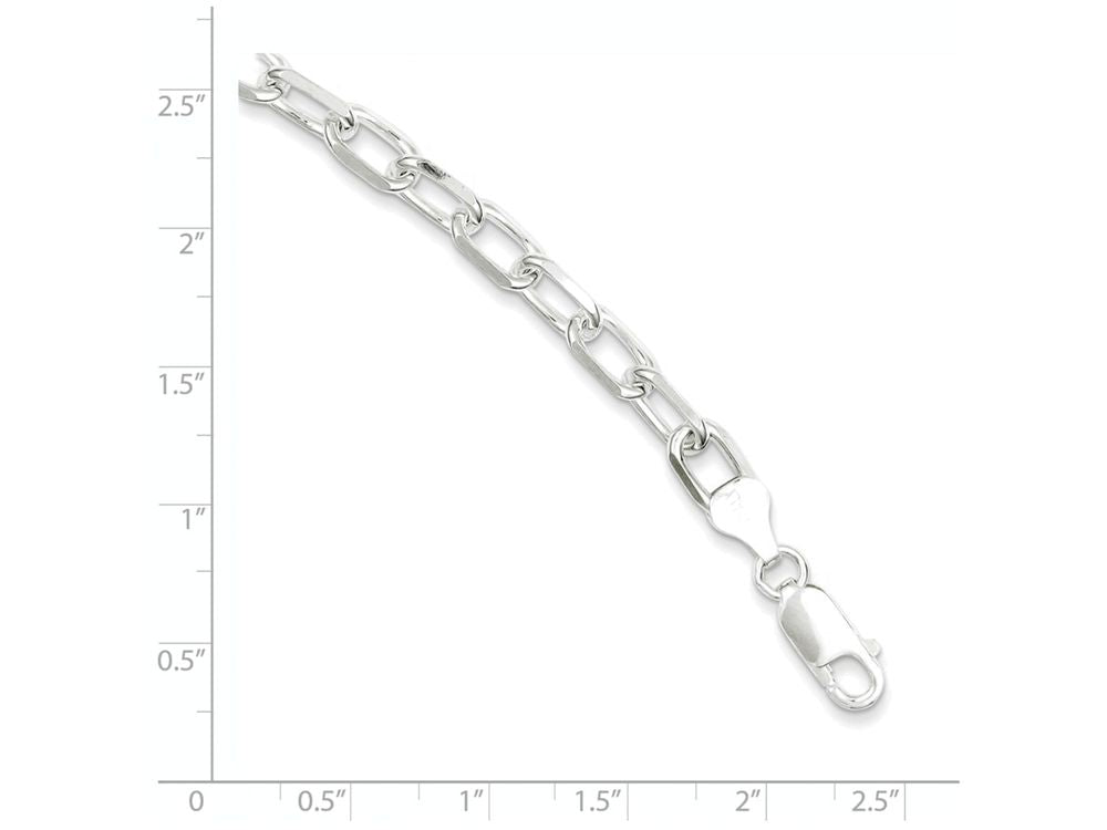 FJC Finejewelers Sterling Silver 7.5inch Fancy Link Bracelet