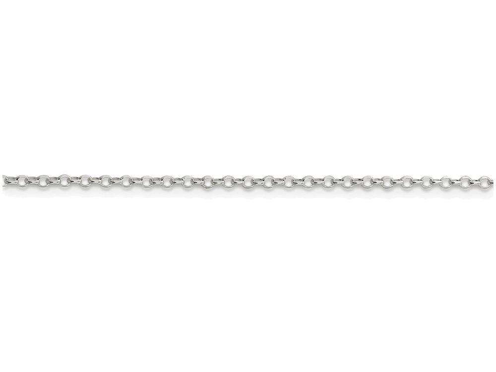 FJC Finejewelers 16 Inch Sterling Silver 1.75mm 8 Side bright-cut Cable Chain Necklace