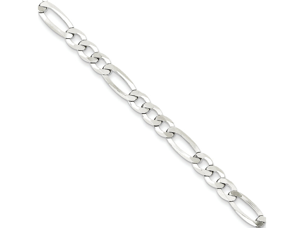 FJC Finejewelers 16 Inch Sterling Silver 5.5mm Polished Flat Figaro Chain Necklace