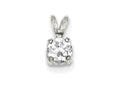 FJC Finejewelers Sterling Silver Cubic Zirconia Pendant Necklace - Chain Included