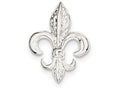 FJC Finejewelers Sterling Silver Fleur De Lis Slide